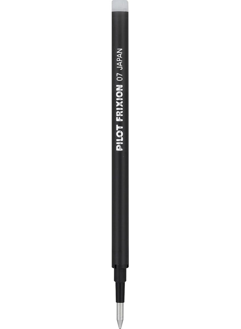 Pilot FriXion Ball Gel Ink Refills for Erasable Pens Fine Point 0.7 mm Pack of 3 Black - Image 2