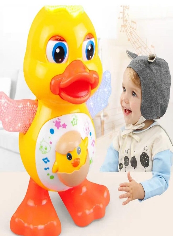 بطة راقصة مع موسيقى وأضواء وامضة وحركة رقص حقيقية للأطفال - Image 1