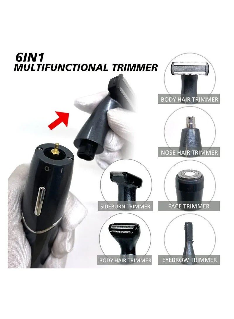 AROAQ Charging Multifunctional Women's Shaver Electric Eyebrow Trimmer Private Hair Remover Men's Shaver Nose Hair Remover - Image 2