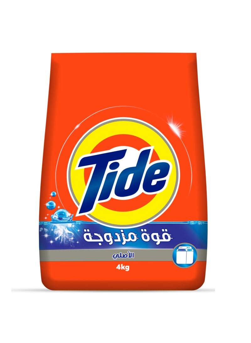 Tide Semi-Automatic Original Powder Detergent 4kg - Image 1