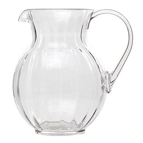 Get G.E.T. P-4090-PC-CL-EC Shatterproof Plastic Lemonade/Margarita Pitcher, 90 Fluid Ounce, Clear, Set of 1 - Image 1
