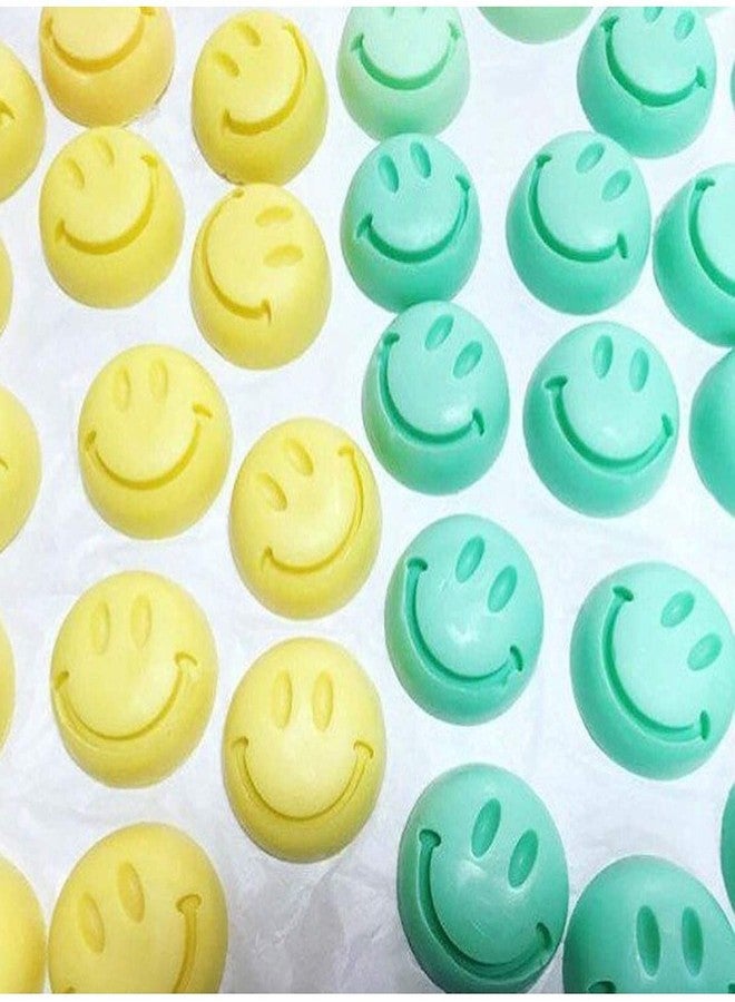 Bakefy Round Smiley FACE Smiley Face Cute Mold Smiling Shape Candy Ice Cube Tray Chocolate DIY Cute Cake - Image 3
