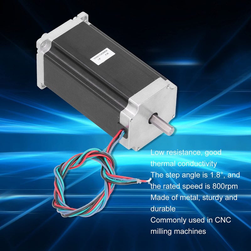 57 Stepper Motor Dual Shaft 24V 4 2A 3Nm High Torque For CNC Milling Machine - Image 4