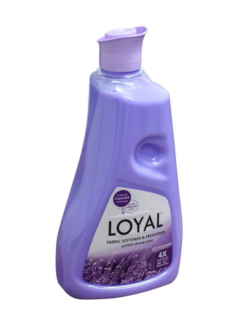 loyal Fabric Softener & Freshener Concentrated, Purple Passion, 750ml - Image 2