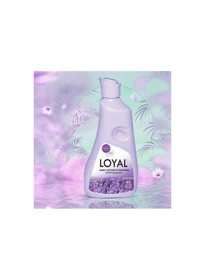 loyal Fabric Softener & Freshener Concentrated, Purple Passion, 750ml - Image 5