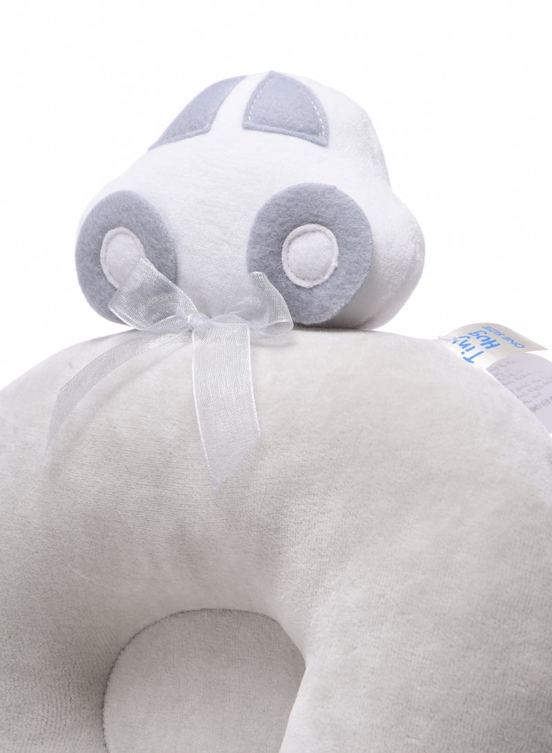 Tiny Hug وسادة حديثي الولادة، وسادة مسطحة ناعمة وقابلة للتنفس لحديثي الولادة - Image 4