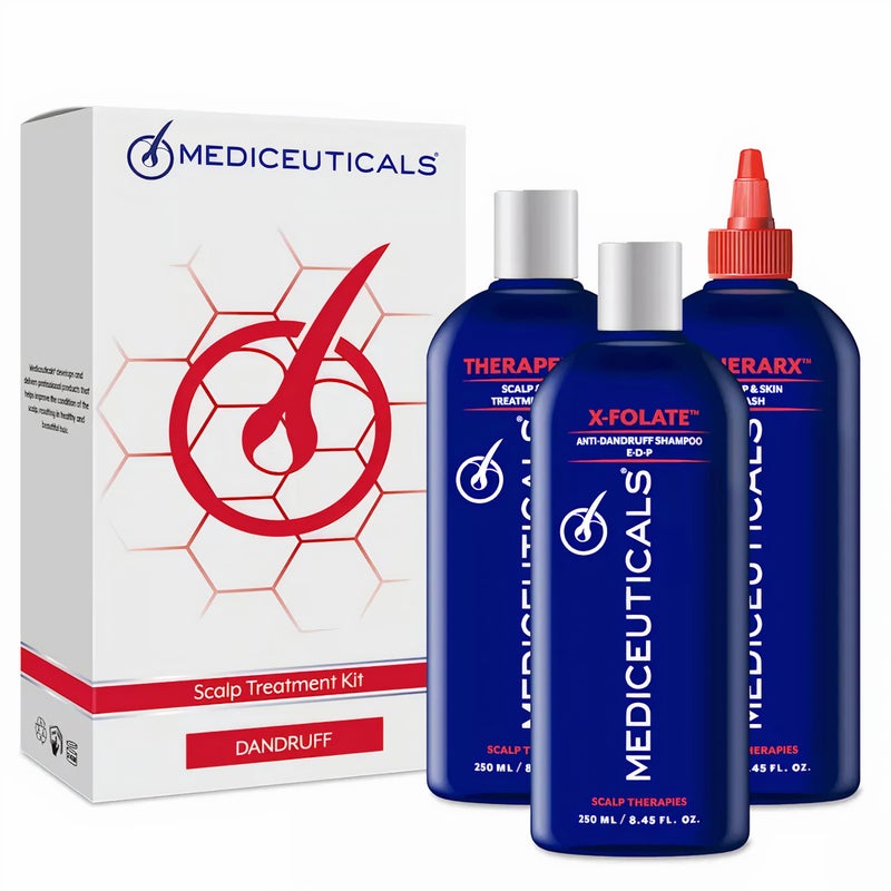 Mediceuticals Therapro Mediceuticals Scalp Treatment - 3 Piece Kit (for Dandruff & Psoriasis) - Image 1