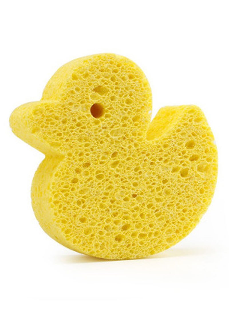 SYOSI 4 Pack Premium Bath Sponge Bath Foam Rub Shower Sponge Soft Cotton Scrubber Bath Brush Rubbing Towel for Toddler Infant Newborn Great for Sensitive Skin - Image 3