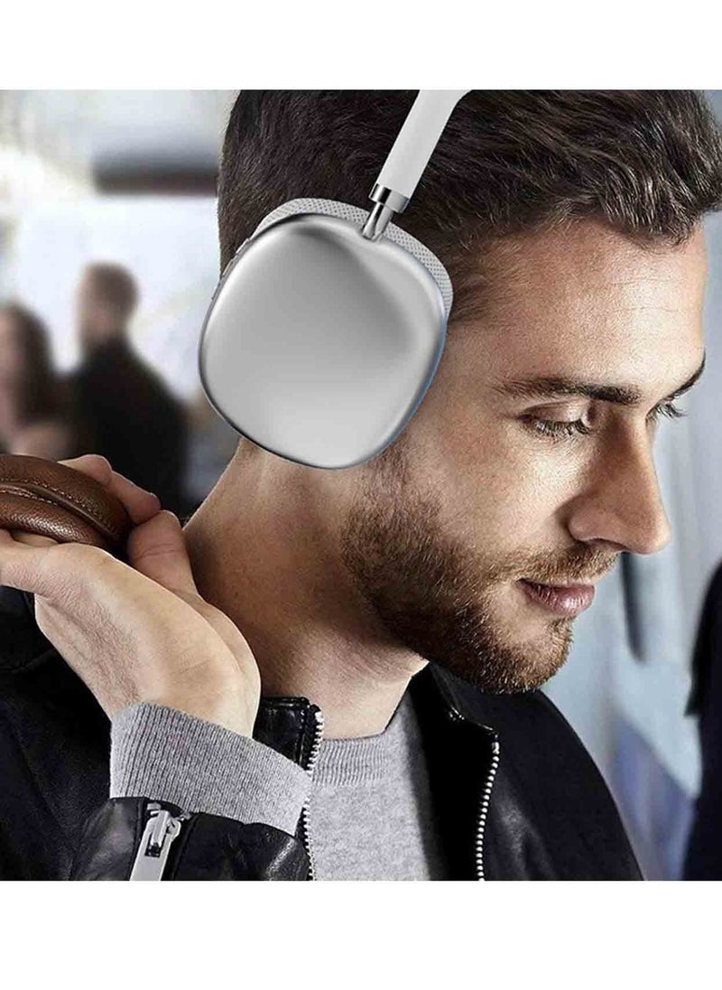 Wtech - P9 Best Quality Wireless Headset Over-Ear Headphone Grey - Image 1