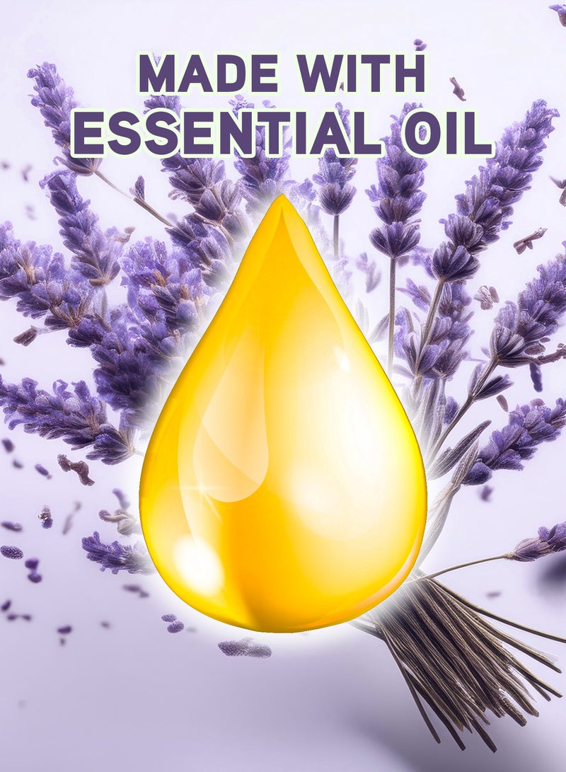 Elegant 6-Pieces Lavender Shower Gel 1 Liter - Image 3