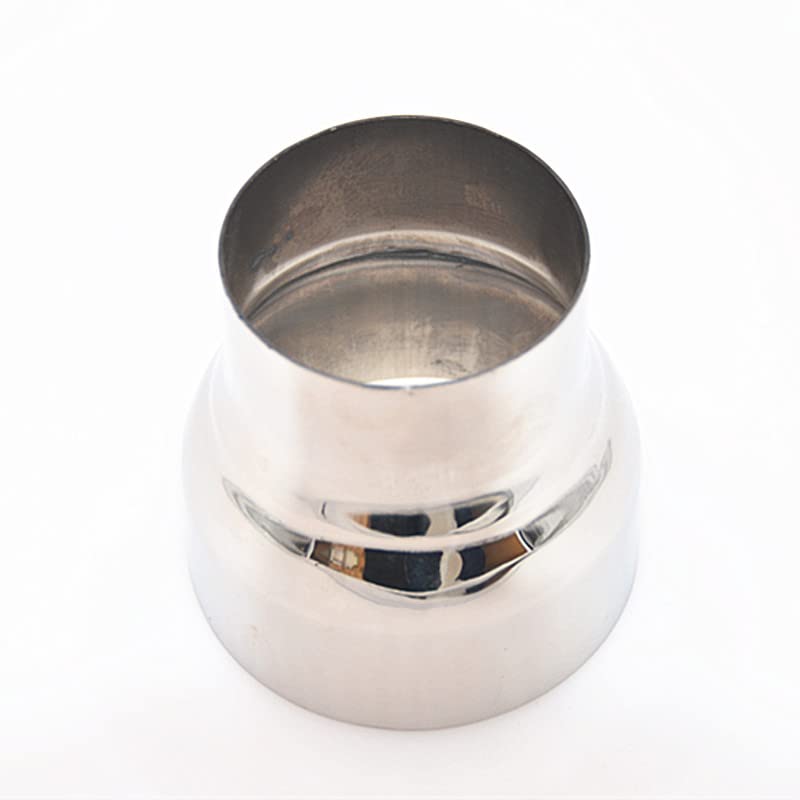 3 ID to 4 Universal Car Chrome Stainless Steel Exhaust Pipe Adapter Reducer Connector Car Silencer Exhaust Tail Pipe