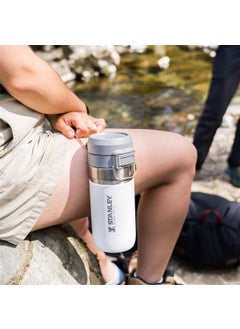 Stanley Go Quick Flip Stainless Steel Cold Water Thermos 0.47 Lt - White  - Image 4