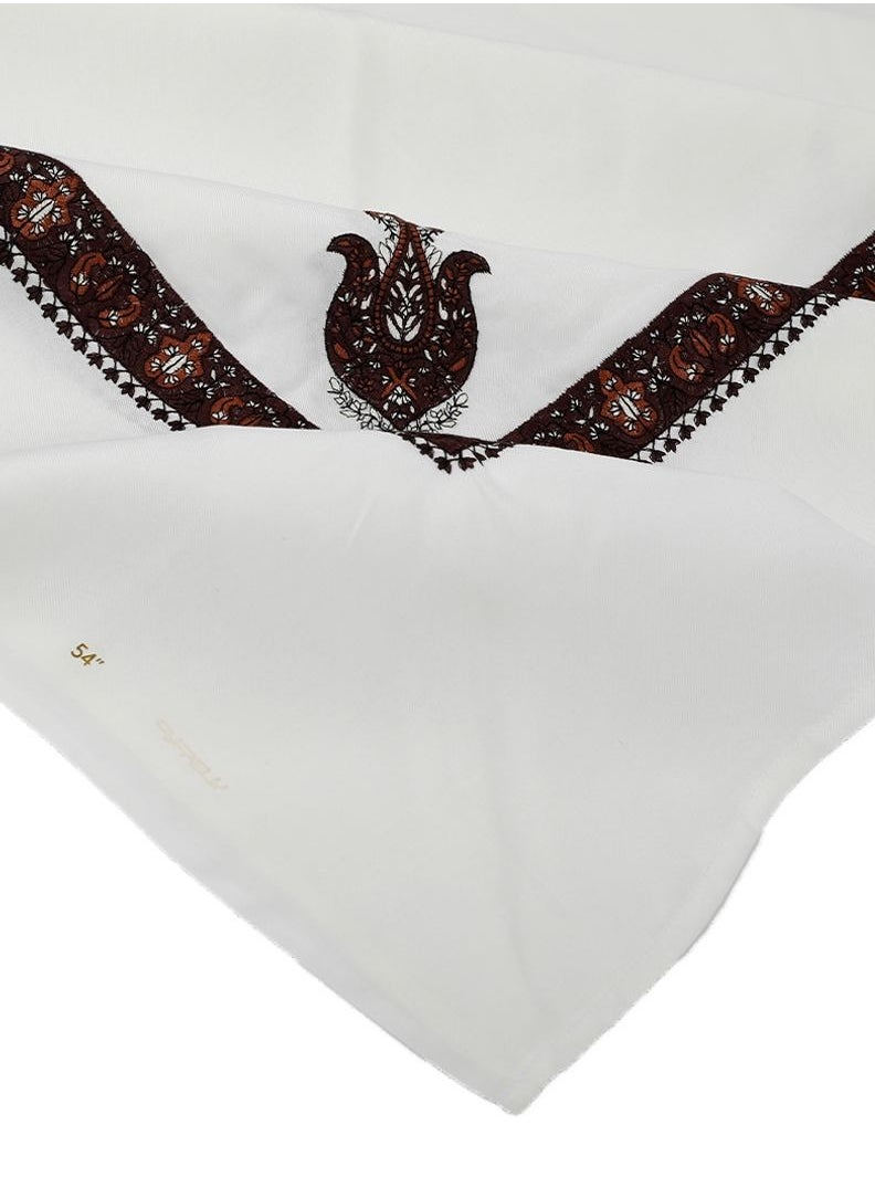 General - Ghutra Bruges Embroidered Winter 1 - Image 1