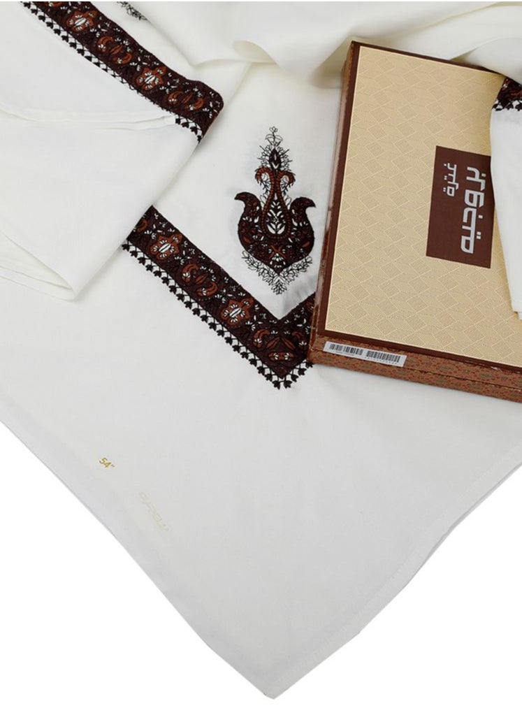 General - Ghutra Bruges Embroidered Winter 1 - Image 1
