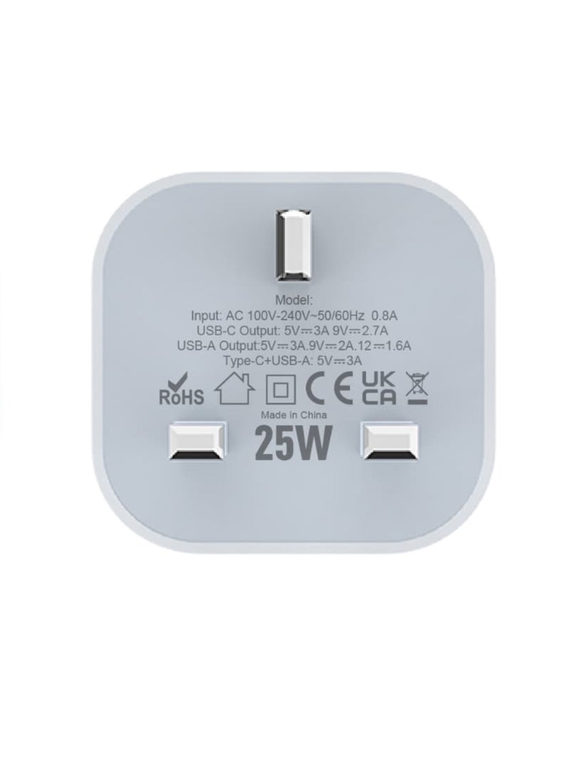 RADALIFESTYLE - 25 Watt Fast Charger With Type-C Cable - Image 1