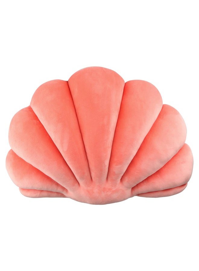 Yi-gog Sea Princess Seashell Decorative Pillow,1 Velvet Throw Pillowcases Sea Ocean Theme Seashell Conch Decorative Pillowslip Home Office Decor Seash - Image 1