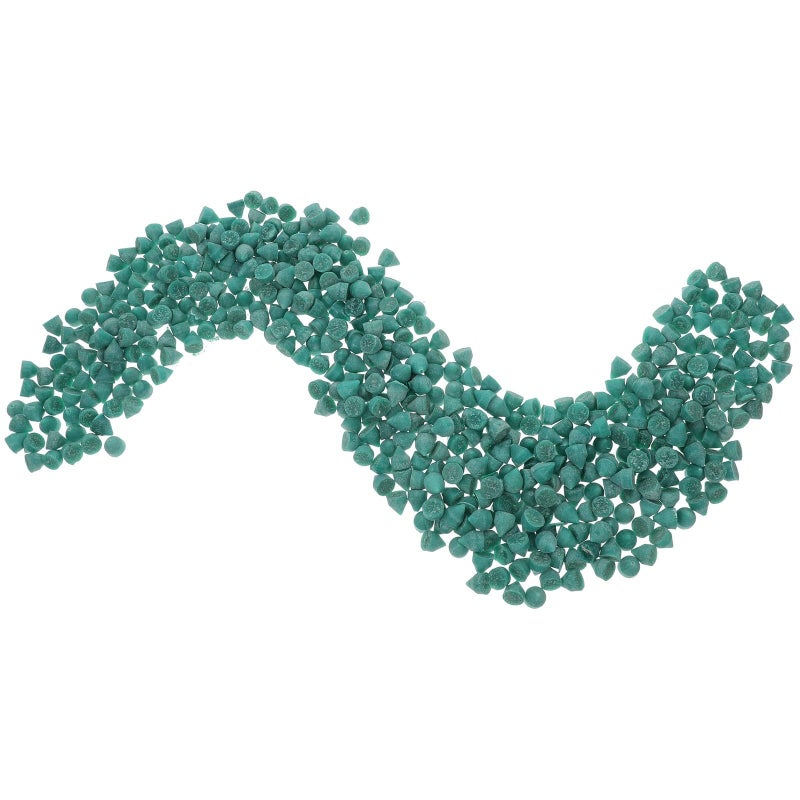 Cone Shaped Silicon Carbide Tumbling Media 500g for Jewelry Rock Polishing - Image 2