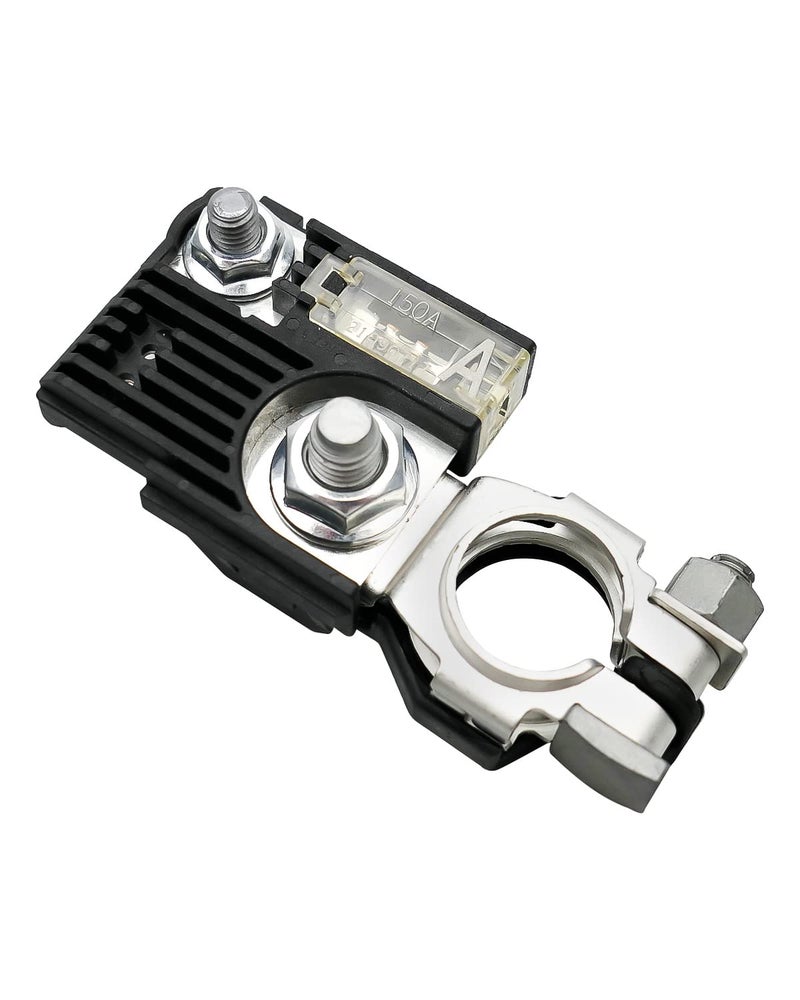 Battery Fusible Fuselink Fuse wPositive Battery Terminal 150 Amp Single Pole Fuselink with M8 Nut and The M6 Nut for Fuse Connection Replace 1879001318
