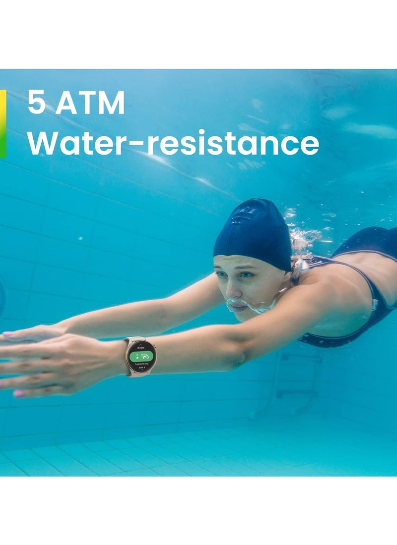 Generic GTR Mini Smart Watch Waterproof Sports Watch Size Latest Version Black Color  - Image 2