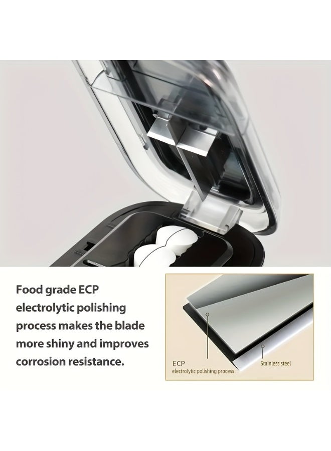 Pill Cutter and Divider, Portable Medication Dispenser, Accurate Tablets Splitter, One-to-Two, a Quarter Pill Splitter, Convenient Pill Case Organizer  , Precise Cutting of Medicine Into Halves or Four Halves, And a Portable Pill Storage Box - Image 3