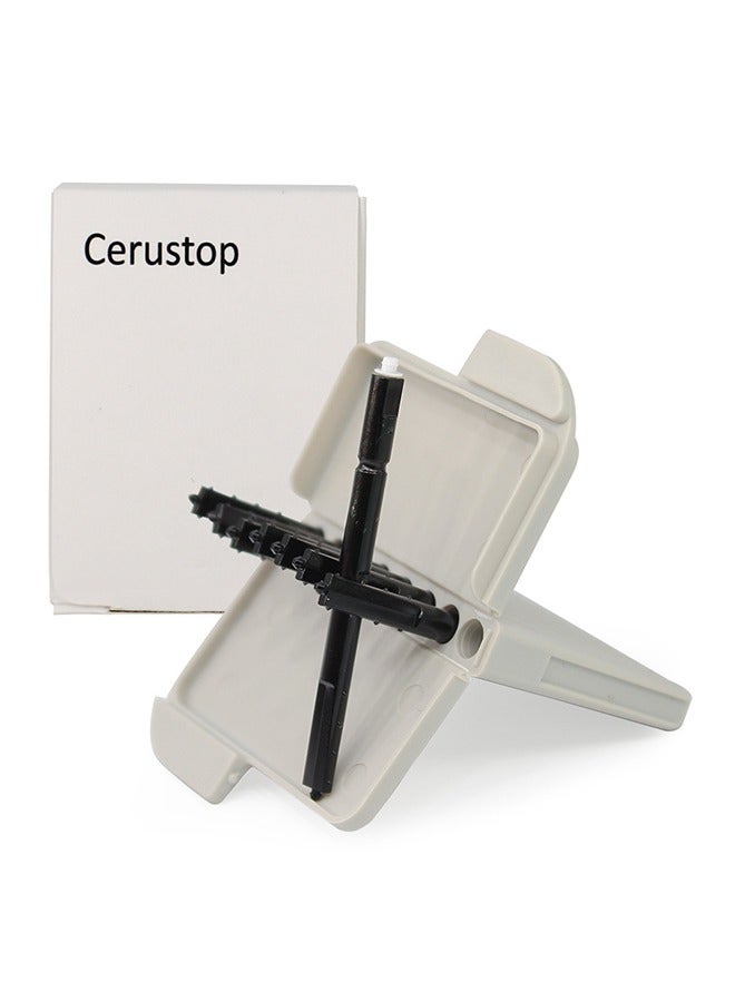 general 40-PCS 1mm Hearing Aid Ear Wax Guard Filters Cleaning Tool Accessories Hearing Aid Wax Guard Filters for phonak, widex, and Resound Hear Clear Hearing aid Filters - Image 2