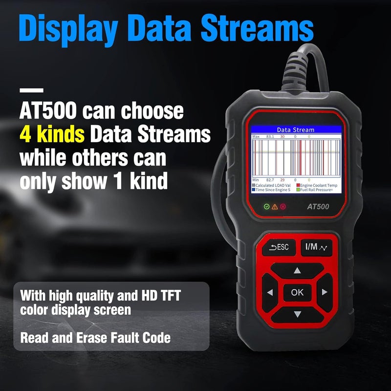 iKiKin أداة تشخيص ماسح iKiKin AT500 OBD2 - Image 5