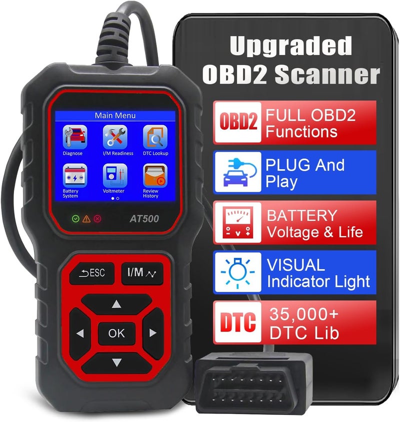 iKiKin أداة تشخيص ماسح iKiKin AT500 OBD2 - Image 1