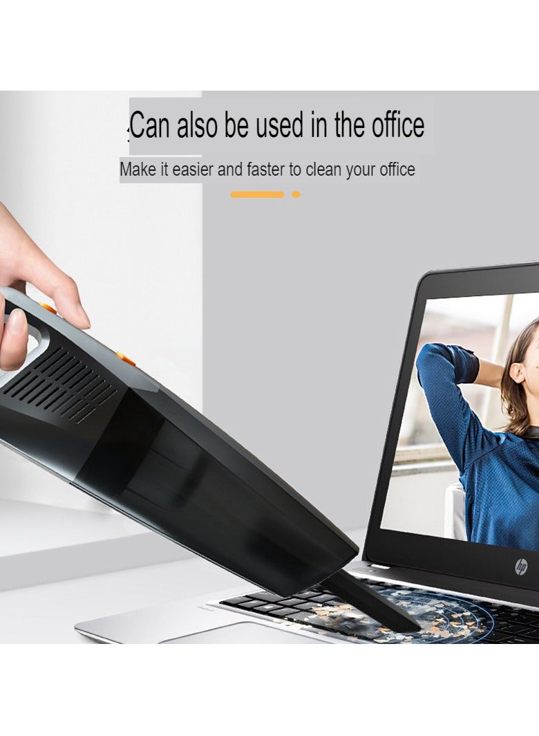 Multifunctional car vacuum cleaner Handheld portable vacuum cleaner Home car dual-purpose vacuum cleaner - Image 3