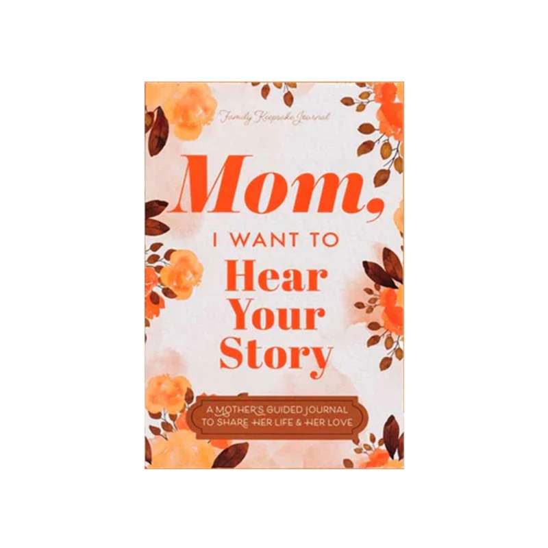 Hear Your Story Notebook: 110 Pages Yellow Journal for Mom - Gift Story Notebook for Mother's Day - Image 1