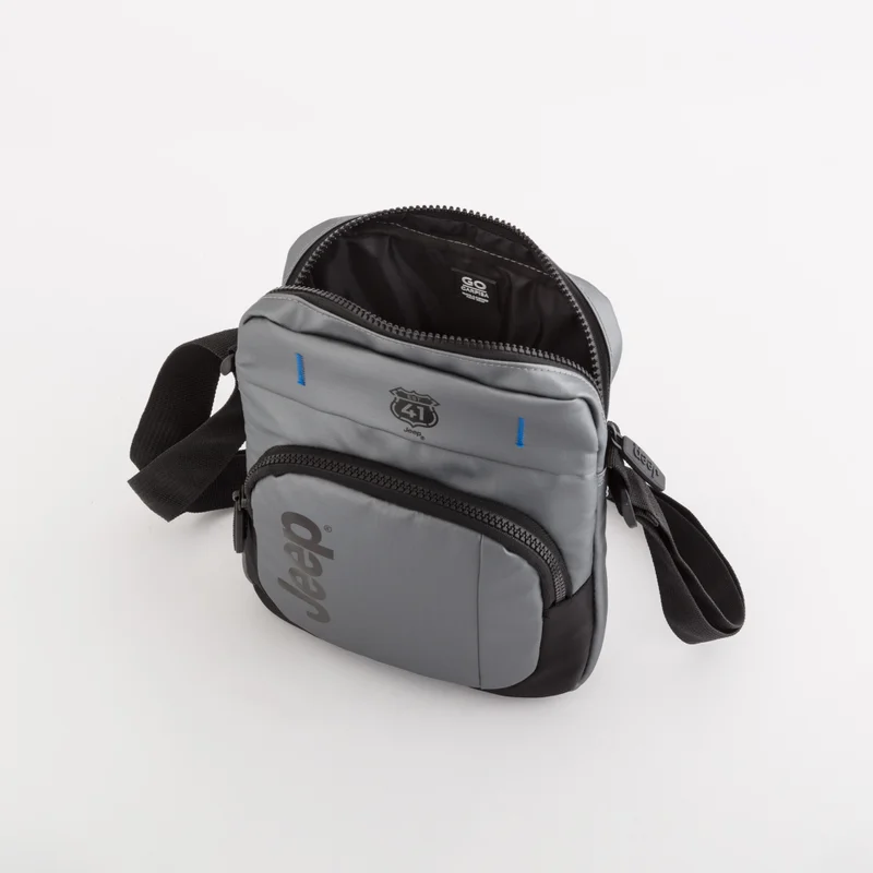 CARPISA Small Backpack Midtown Jeep Asphalt Grey