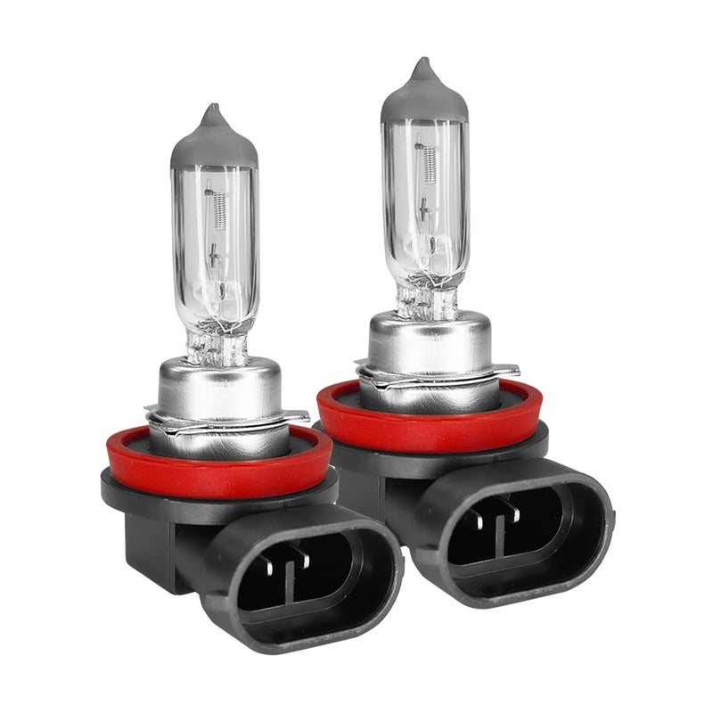 SWQS 2PCS Halogen Headlight Bulbs H11 Fog Light Bulbs 12V 55W Automotive High and Low Beam Headlight Bulbs Replacement Universal Lighting Accessorie for Cars SUVs Truck - Image 3