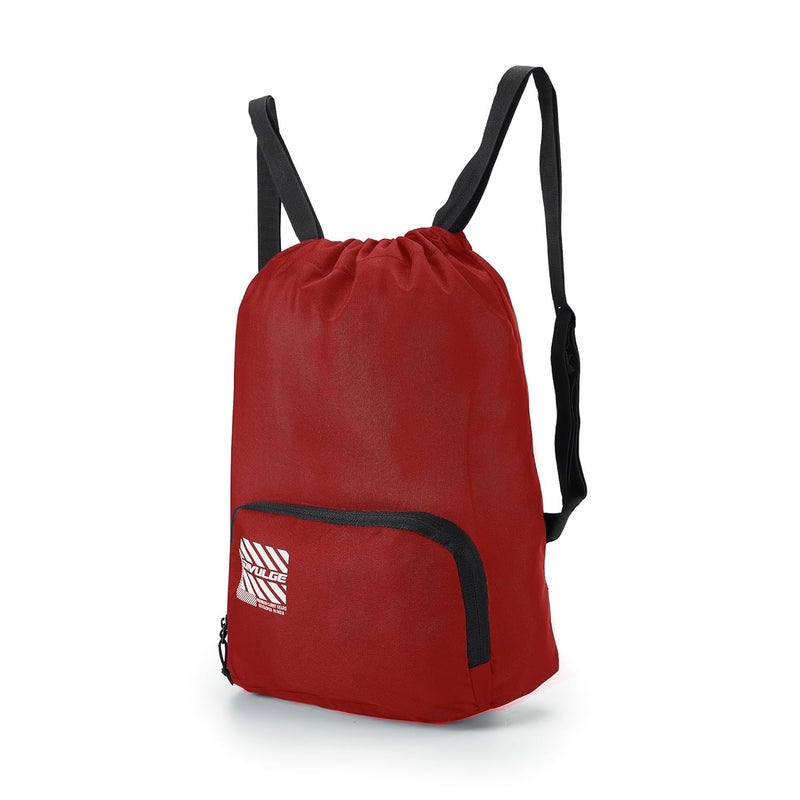 DIVULGE Meteor18 liters Polyester Drawstring bag, daypack Gym bag Rucksack Backpack With Zip Pocket - Image 2