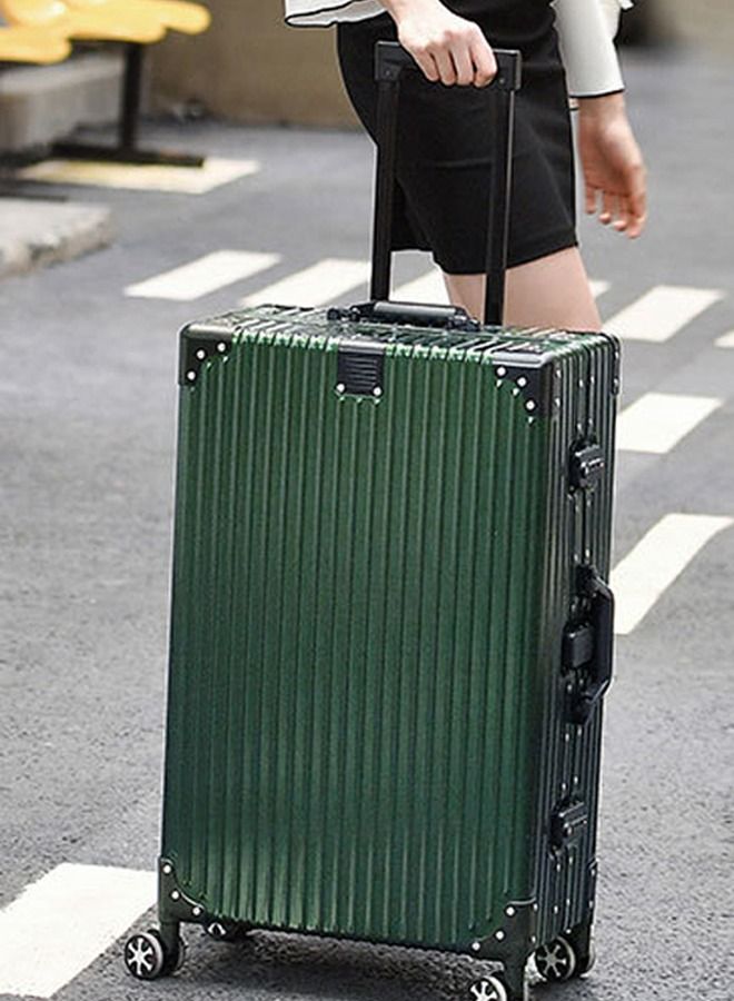 NKX Hardcase Travel Suitcase Al-Mg Alloy Luggage Trolley With 4 Spinner Wheel 20 Inch - Image 4