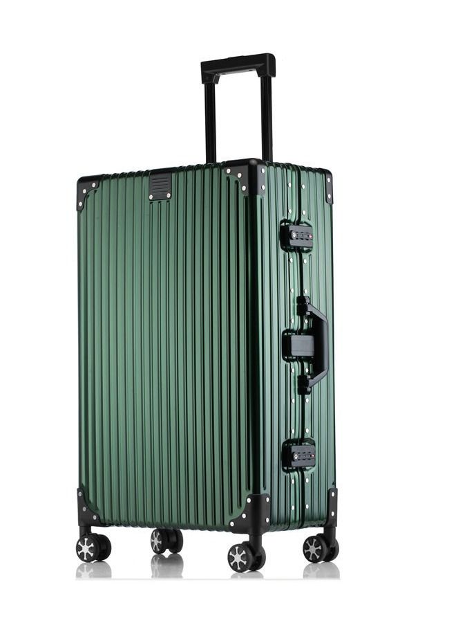 NKX Hardcase Travel Suitcase Al-Mg Alloy Luggage Trolley With 4 Spinner Wheel 20 Inch - Image 2