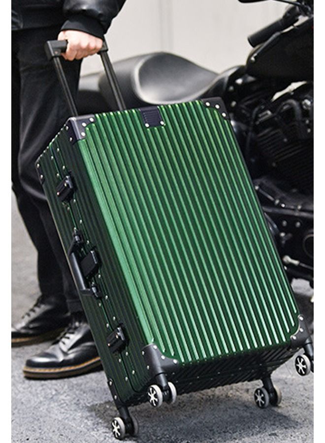 NKX Hardcase Travel Suitcase Al-Mg Alloy Luggage Trolley With 4 Spinner Wheel 20 Inch - Image 5