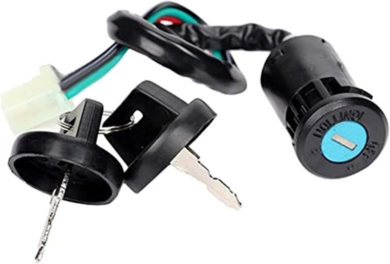 Wivplex Ignition Switch with 2 Keys for LT80 ATV and Go Kart - Image 1