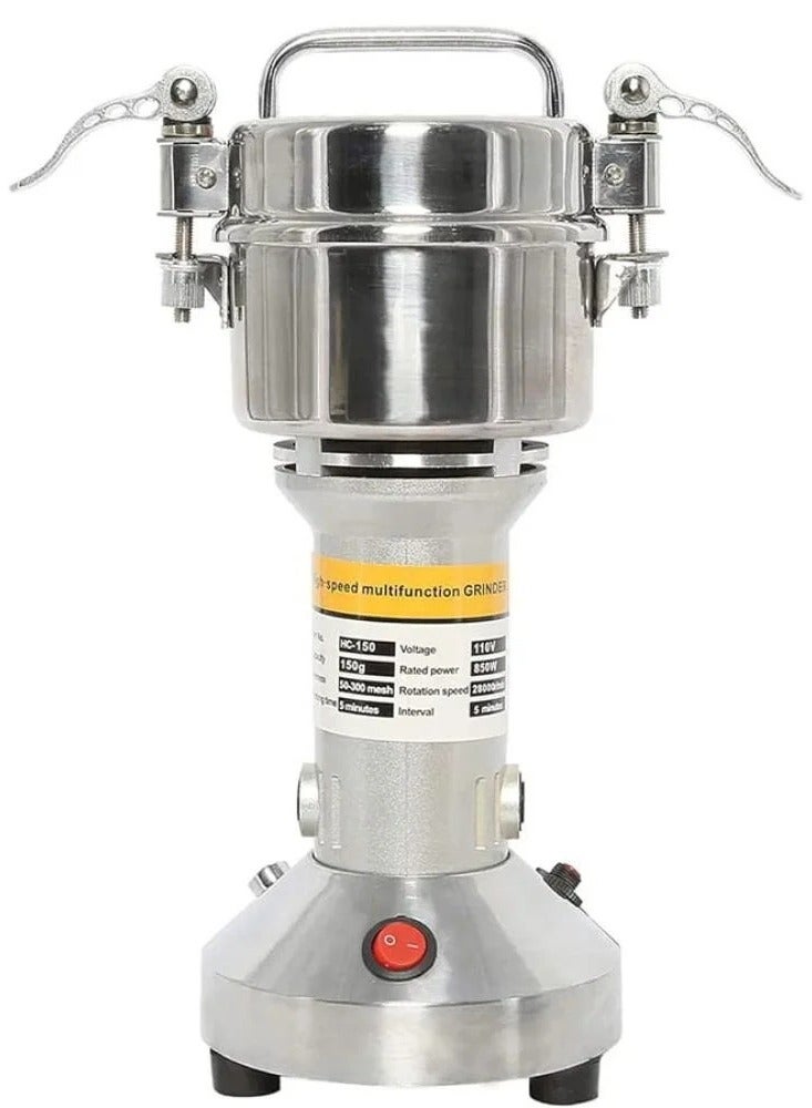 DENX 1200W Electric Comminutor Grinder Capacity 200g, Speed 28000r/min, Using for Grinding Coffee/Beans/Spices/Grains/Herbs/Nuts, Suitable for Home/Restaurant/Hotels, DX3221 - Image 3