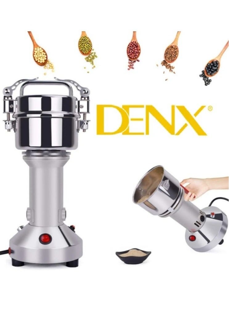 DENX 1200W Electric Comminutor Grinder Capacity 200g, Speed 28000r/min, Using for Grinding Coffee/Beans/Spices/Grains/Herbs/Nuts, Suitable for Home/Restaurant/Hotels, DX3221 - Image 4