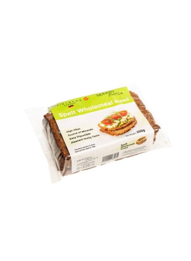 Wholemeal Bread Sliced 250gms