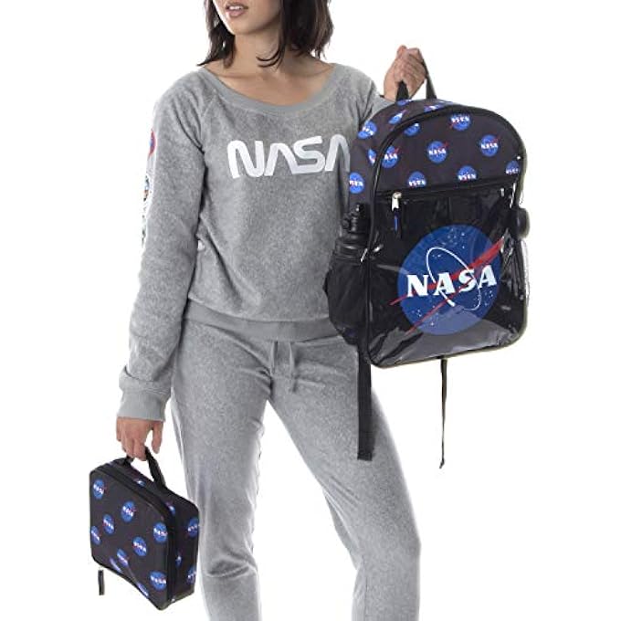 NASA Meatball Logo Backpack Lunch Bag Water Bottle Squishy Toy Ice Pack 5 PC Mega Set - Image 2
