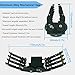 Swaytail Professional Metal Robot ArmGripperMechanical ClawClampClip with High Torque Servo RC Robotic Part Educational DIY for ArduinoRaspberry Pie Science STEAM Maker Platform Black - Image 4