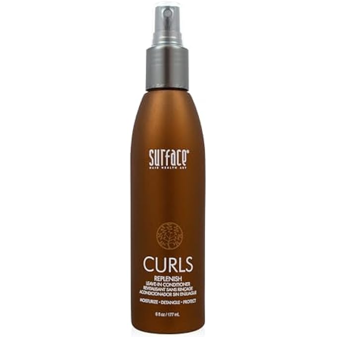 Surface HAIR - CURLS REPLENISH LEAVE IN CONDITIONER - SULFATE FREE AND PARABEN FREE NATURAL HAIR MOISTURE 6OZ - Image 2