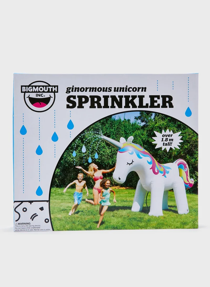BigMouth Inc Giant Inflateable Unicorn Yard Sprinkler 6ft