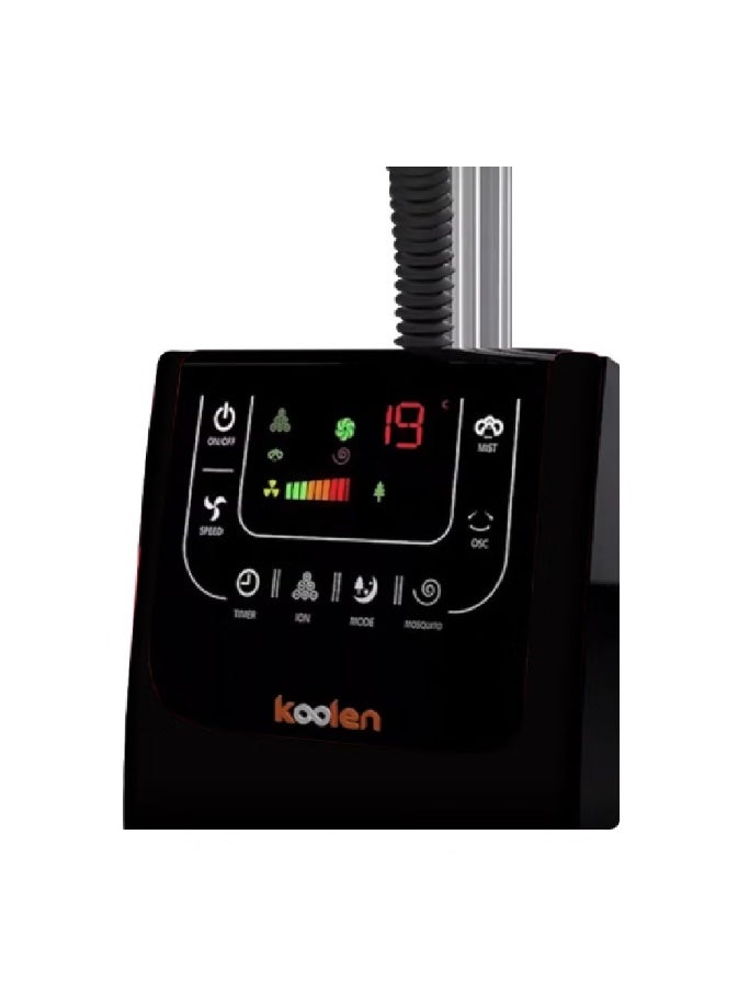كولن مروحة عامودية مع رذاذ بقدرة 100 وات 100.0 W 807100007 أسود. - Image 2