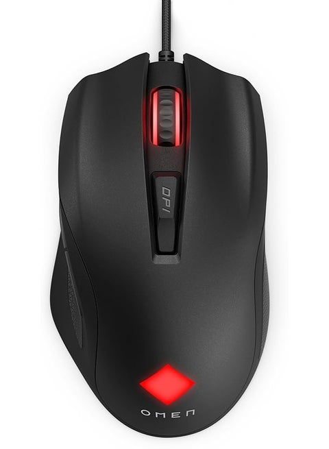 Omen Vector Gaming Mouse Wired E Sport Grade Omen Radar 3 Sensor Up To 16 000 Dpi 99 Percent Accuracy 6 Programmable Buttons Adjustable Weights Customizable Leds 2 Year Warranty Black 8Bc53Aa