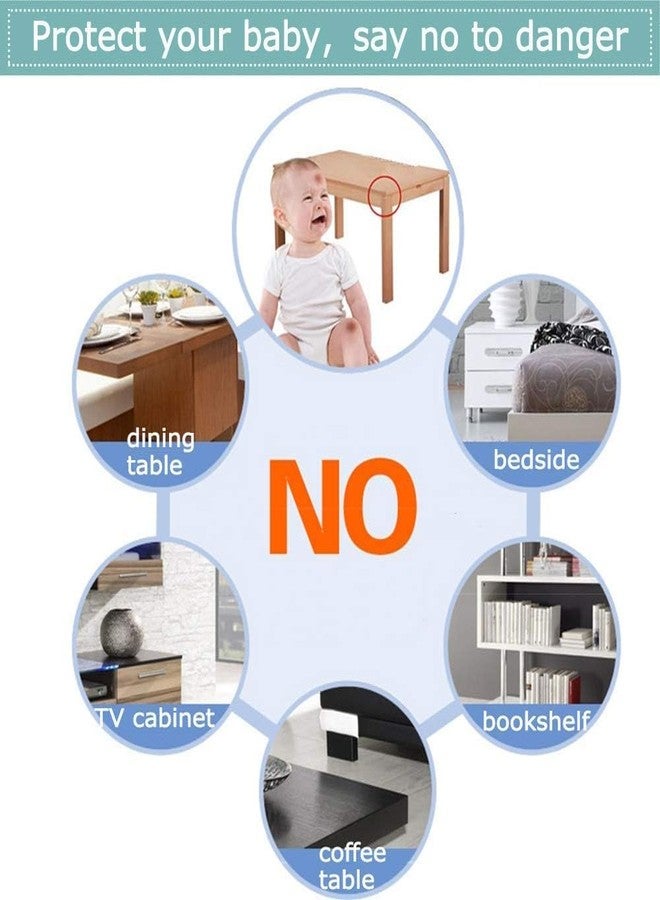 AIMERS 10-Pack Baby Corner Protectors for Furniture - Soft & Transparent L-Shaped Silicone Edge Guards with Upgraded Pre-Taped Strong Adhesive, Large Size Corner Bumpers for Sharp Corners on Tables - Image 4