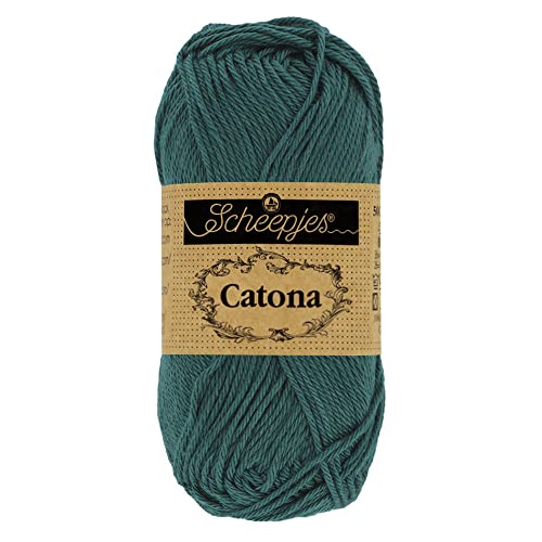 Scheepjes Catona 50gm Mercerized Cotton Yarn 244 Spruce
