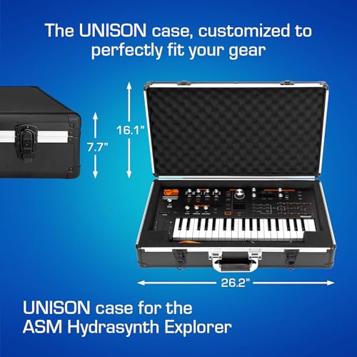ANALOG CASES ASM HydraSynth Explorer Case - Ultra-Lightweight UNISON Hard Case - Image 5