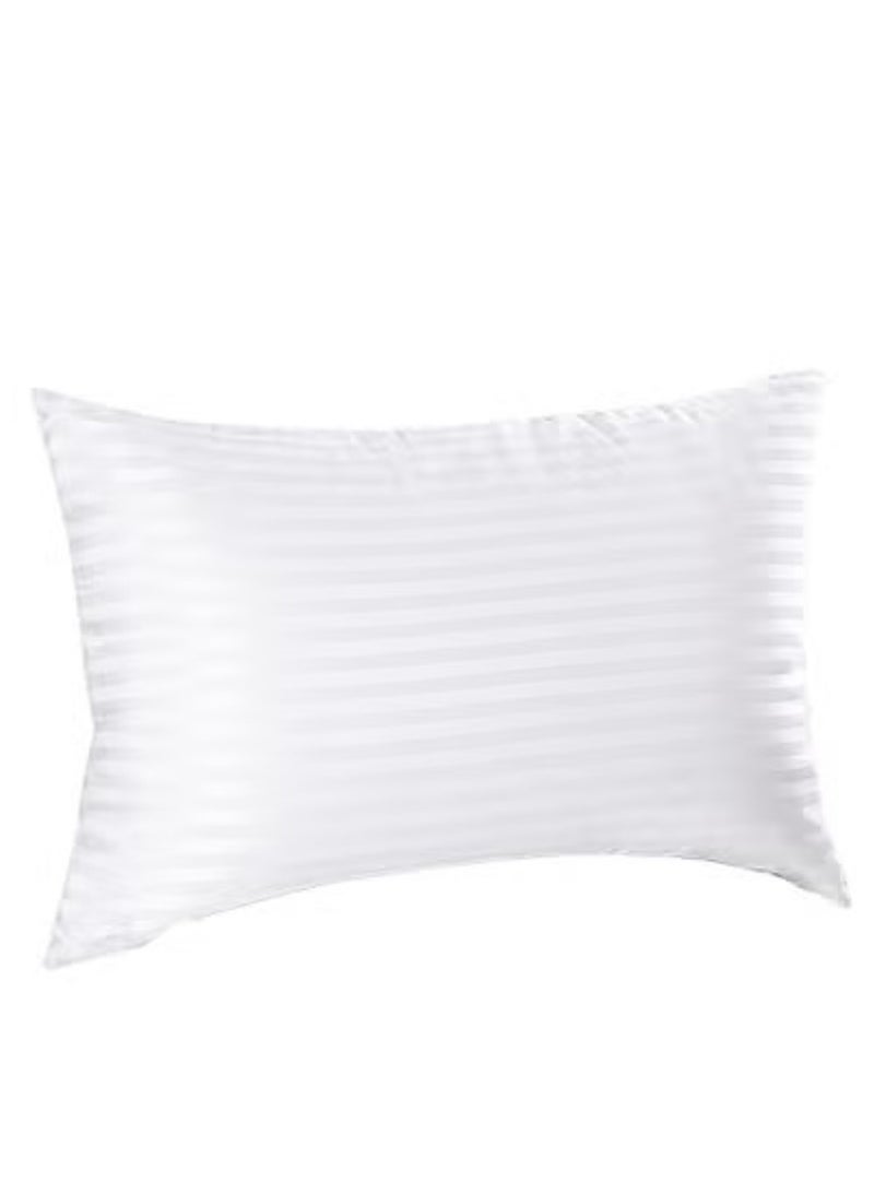 Blueberry Cotton Pillow White Stripe Fabric 50X70cm Made in Uae - Image 1