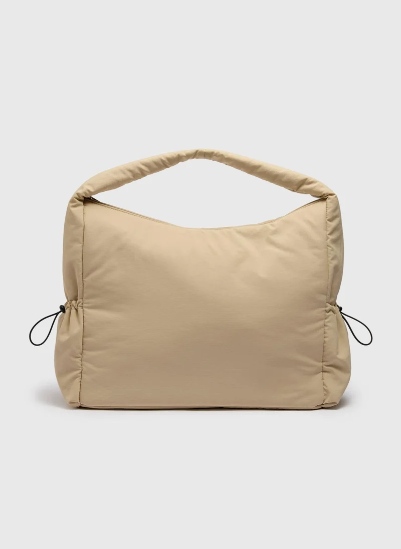 Matalan Souluxe Stone Nylon Tote Bag